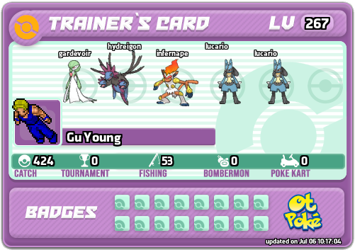 Gu Young Card otPokemon.com