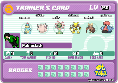 Pabloclash Card otPokemon.com