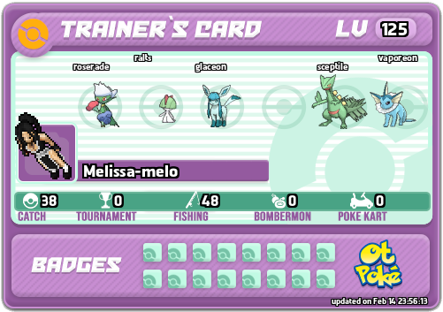 Melissa-melo Card otPokemon.com