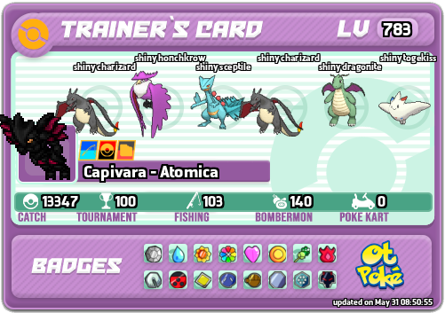 Capivara - Atomica Card otPokemon.com