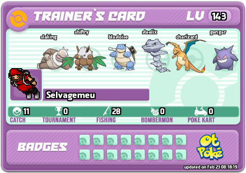 Selvagemeu Card otPokemon.com