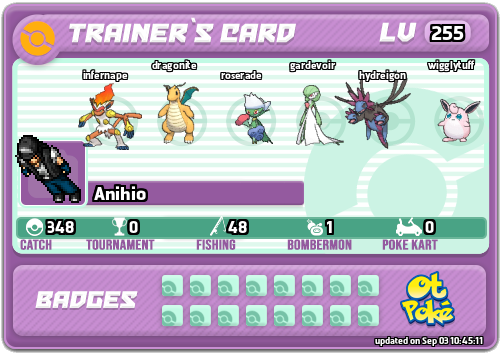 Anihio Card otPokemon.com