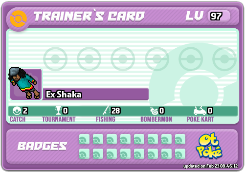 Ex Shaka Card otPokemon.com