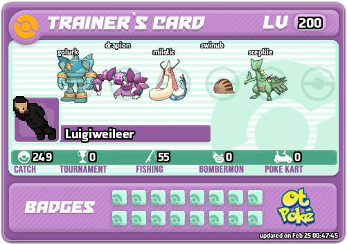 Luigiweileer Card otPokemon.com