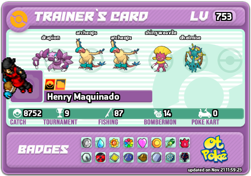 Henry Maquinado Card otPokemon.com