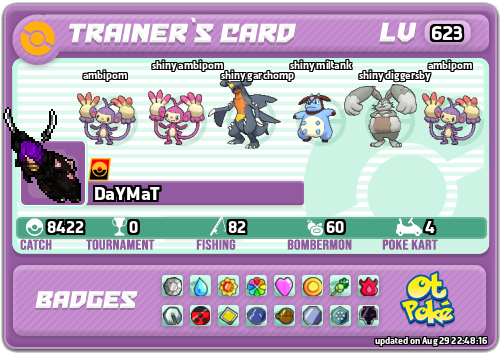 DaYMaT Card otPokemon.com