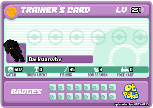 Darkstarsvbv Card otPokemon.com