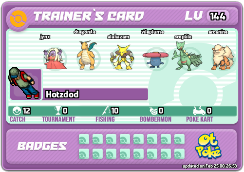 Hotzdod Card otPokemon.com