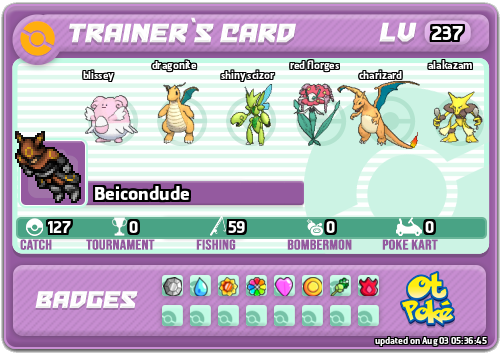 Beicondude Card otPokemon.com