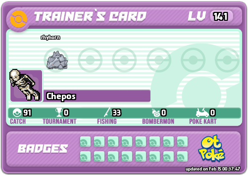 Chepos Card otPokemon.com