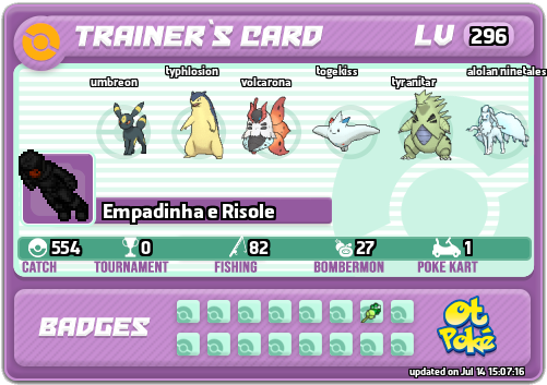 Empadinha e Risole Card otPokemon.com