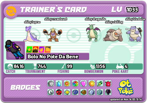 Bolo No Pote Da Bene Card otPokemon.com