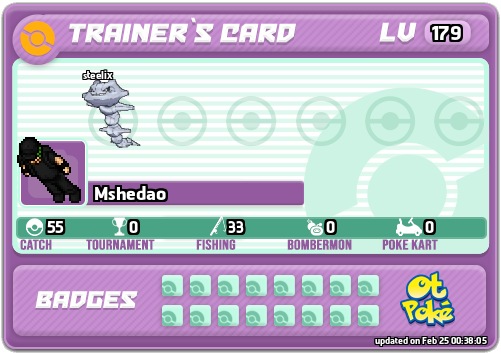 Mshedao Card otPokemon.com