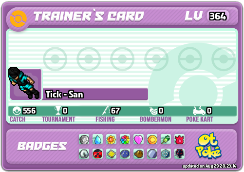 Tick - San Card otPokemon.com