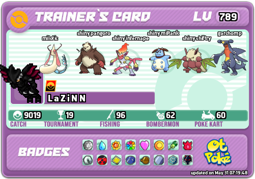 L a Z i N N Card otPokemon.com