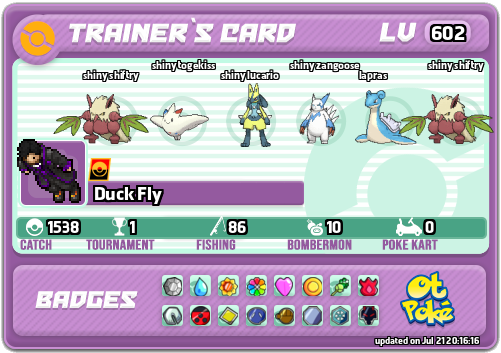 Duck Fly Card otPokemon.com