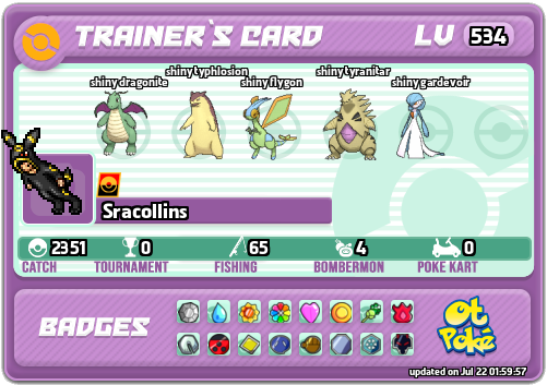 Sracollins Card otPokemon.com
