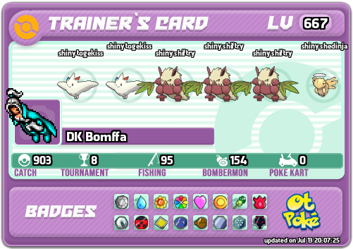 DK Bomffa Card otPokemon.com