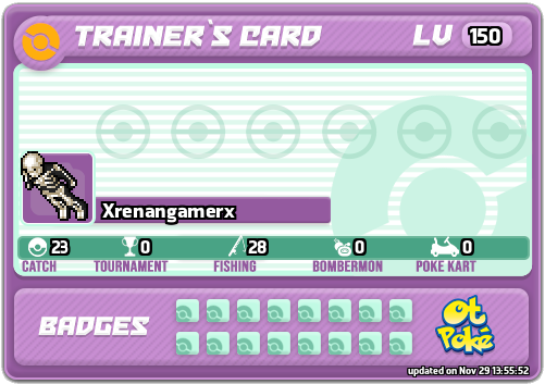 Xrenangamerx Card otPokemon.com