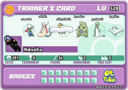 Natyziha Card otPokemon.com
