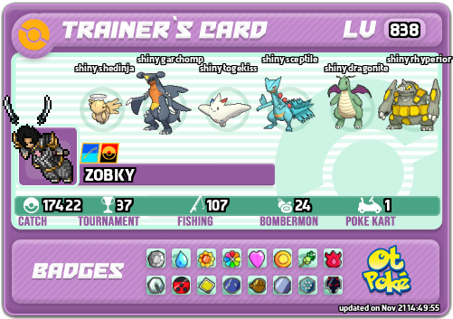 ZOBKY Card otPokemon.com