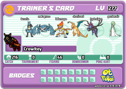 Crowltey Card otPokemon.com