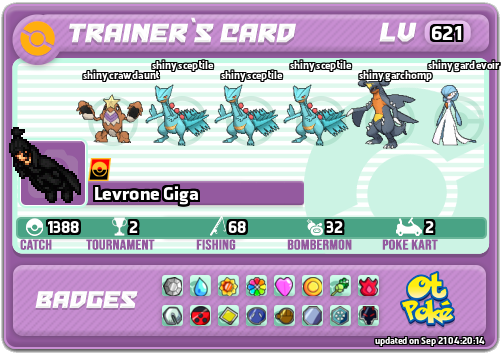 Levrone Giga Card otPokemon.com