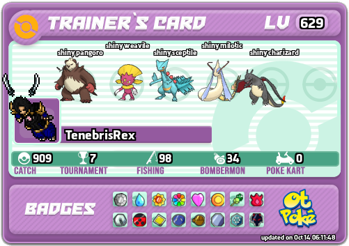 TenebrisRex Card otPokemon.com
