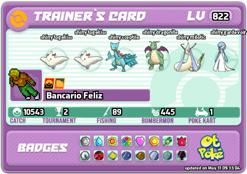 Bancario Feliz Card otPokemon.com
