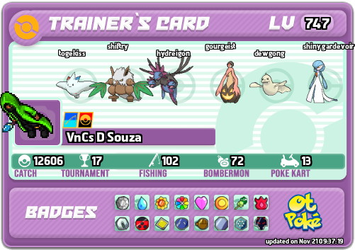 VnCs D Souza Card otPokemon.com