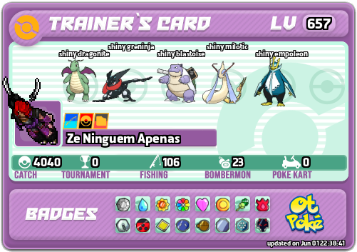 Ze Ninguem Apenas Card otPokemon.com
