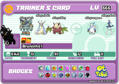 Bruninho I Card otPokemon.com