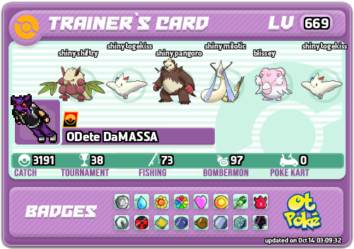 ODete DaMASSA Card otPokemon.com