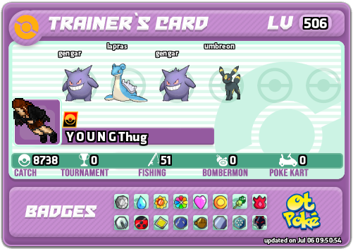 Y O U N G Thug Card otPokemon.com