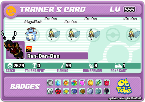 Ran-Dan-Dan Card otPokemon.com