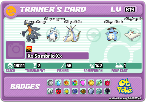 Xx Sombrio Xx Card otPokemon.com