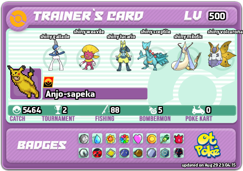 Anjo-sapeka Card otPokemon.com