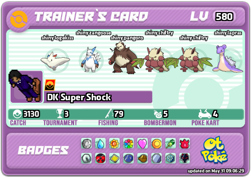 DK Super Shock Card otPokemon.com