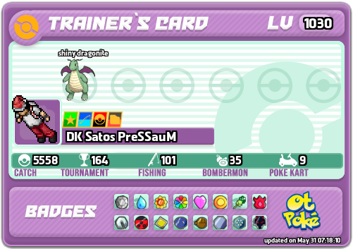 DK Satos PreSSauM Card otPokemon.com