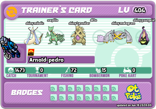 Arnold-pedro Card otPokemon.com