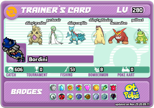 Bordini Card otPokemon.com