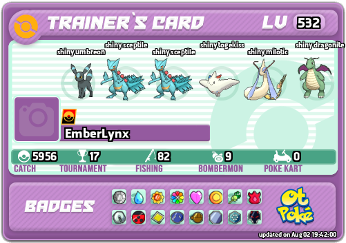 EmberLynx Card otPokemon.com