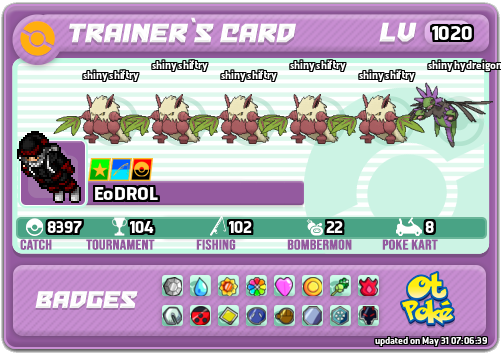 EoDROL Card otPokemon.com