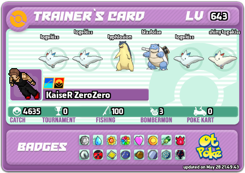 KaiseR ZeroZero Card otPokemon.com