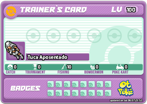 Tuca Aposentado Card otPokemon.com