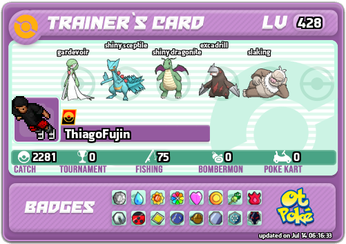ThiagoFujin Card otPokemon.com