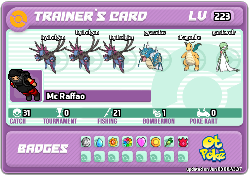 Mc Raffao Card otPokemon.com