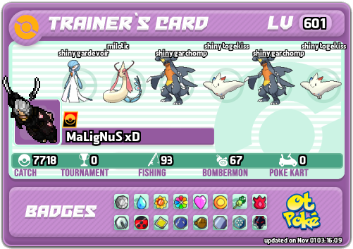 MaLigNuS xD Card otPokemon.com