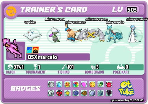 DSXmarcelo Card otPokemon.com