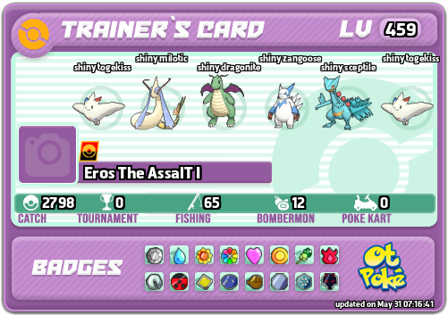 Eros The AssalT I Card otPokemon.com